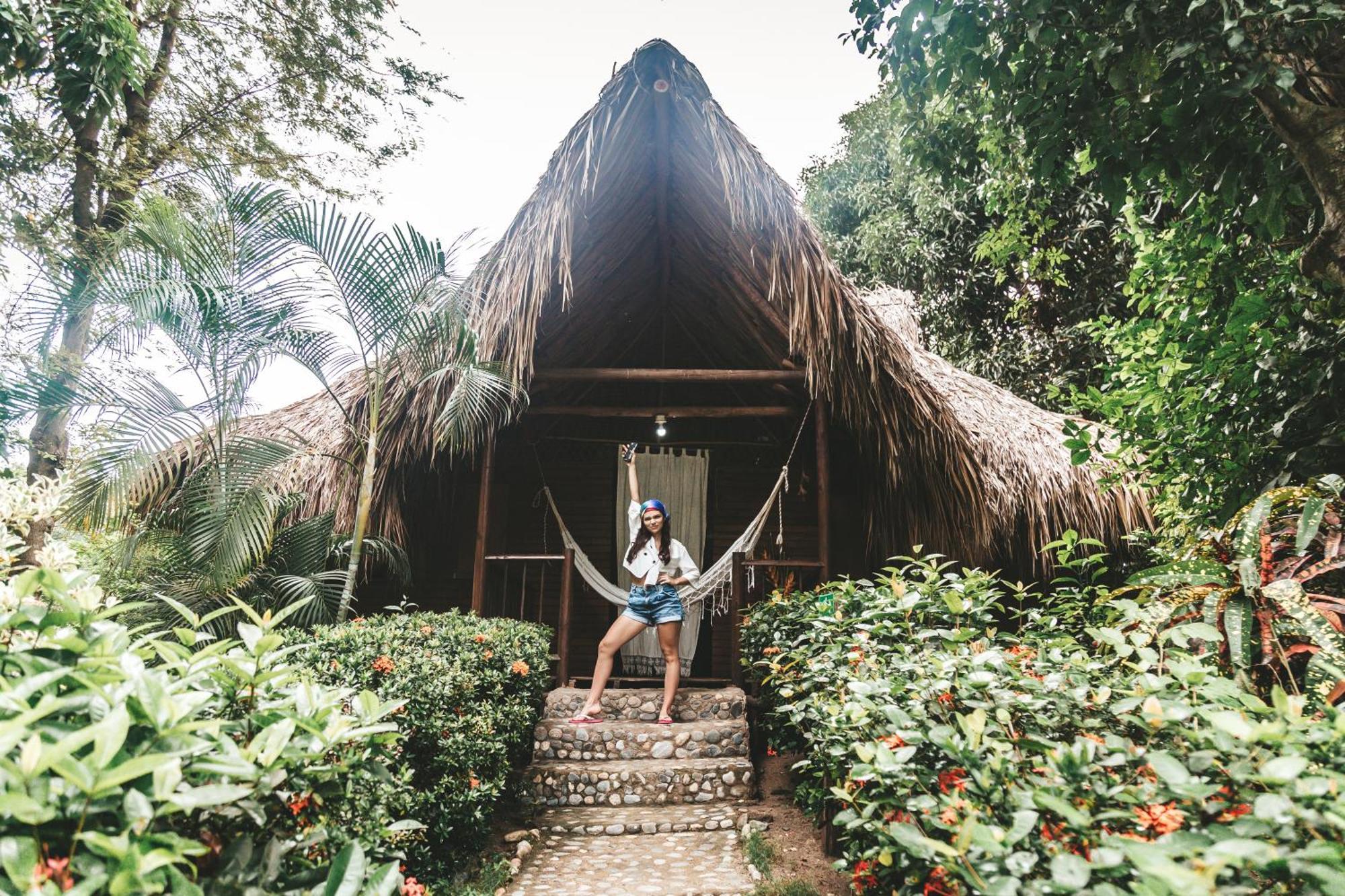 Cabana Wiwa Tayrona Los Naranjos Exterior foto